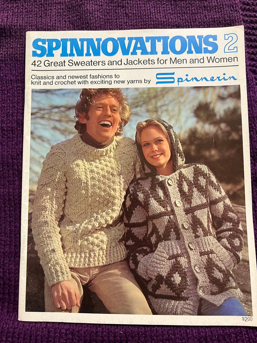 Spinnovations 2 knitting pattern 42 great sweaters and jackets